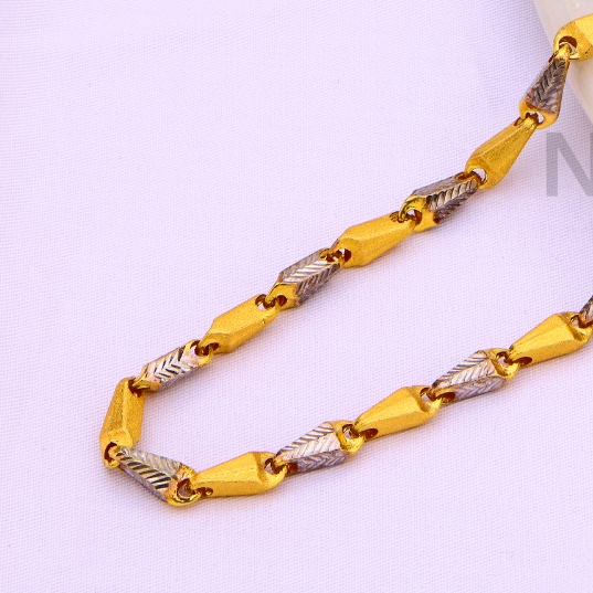 916 Gold Hallmark Mens Chock Chain MCH701