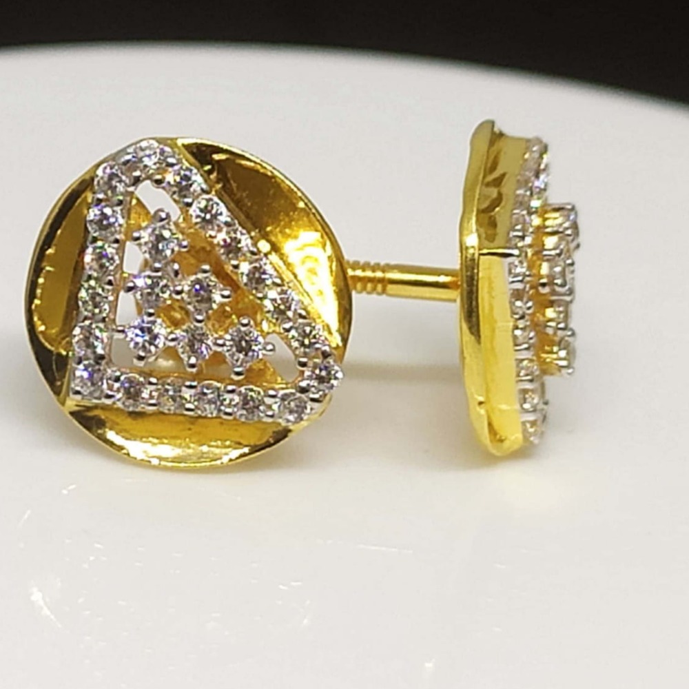 916 gold Modern earring 