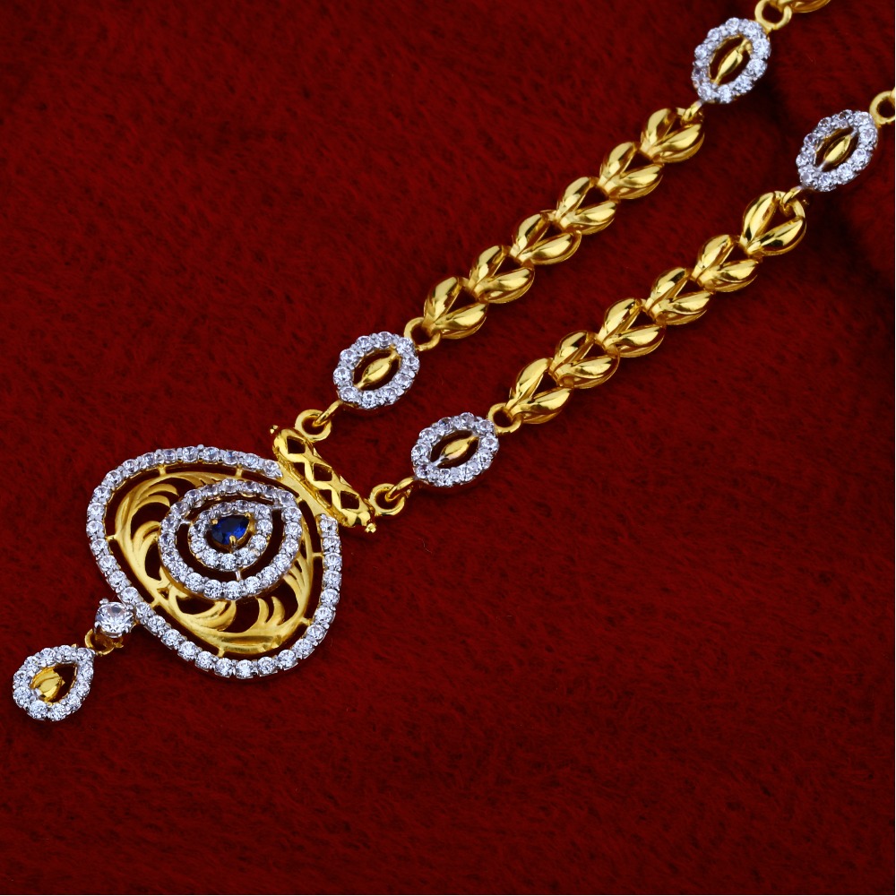 916 Gold Hallmark  Chain Necklace   CN08