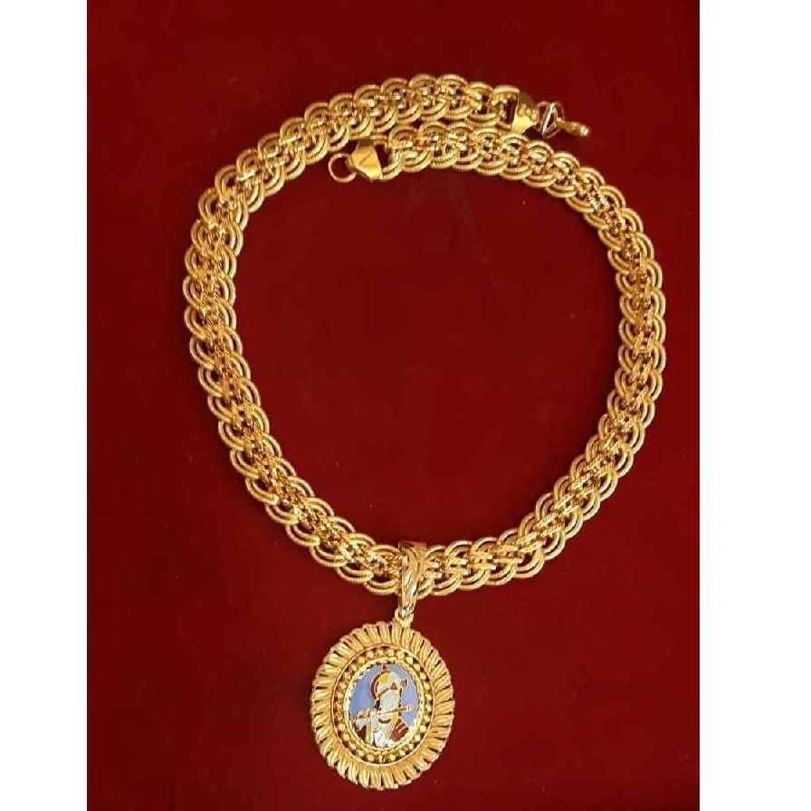 Gold gent's Pendant Chain