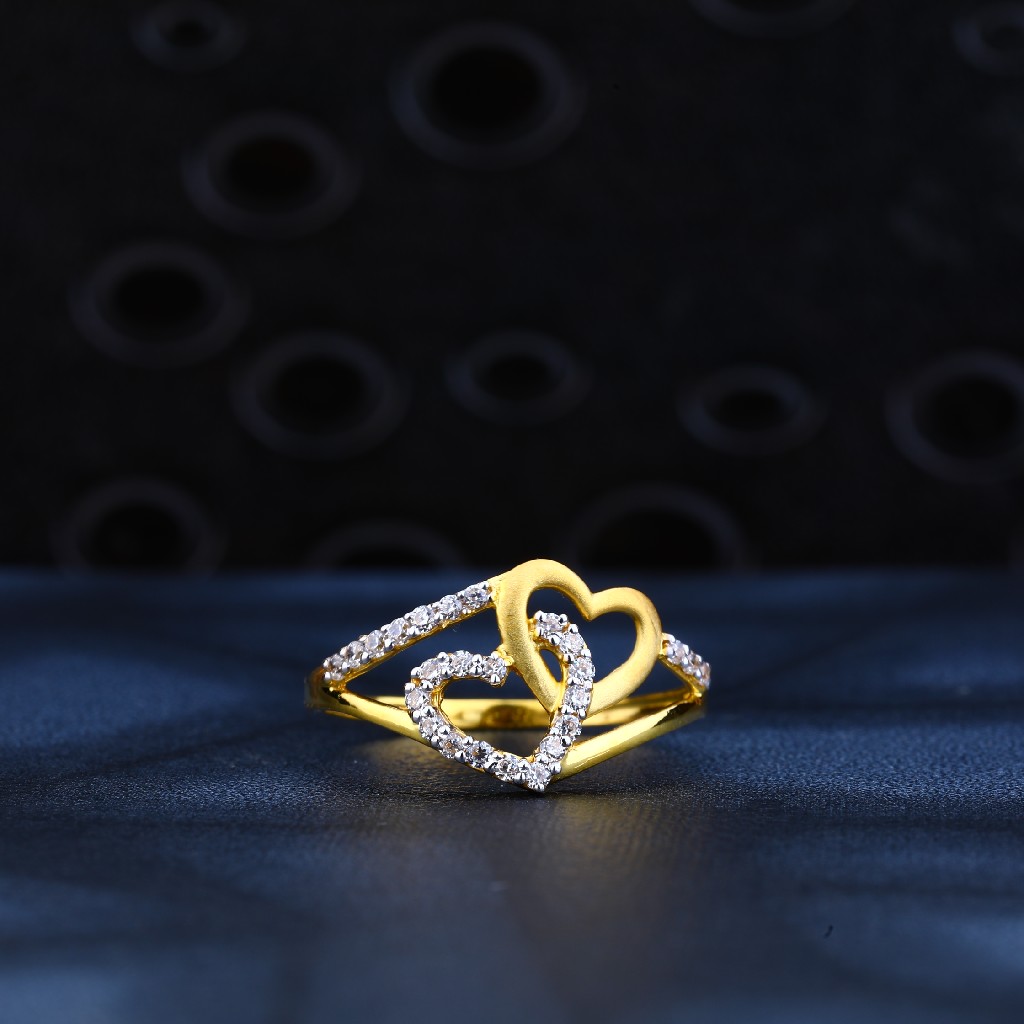 The Lucas Heart Ring | SEHGAL GOLD ORNAMENTS PVT. LTD.
