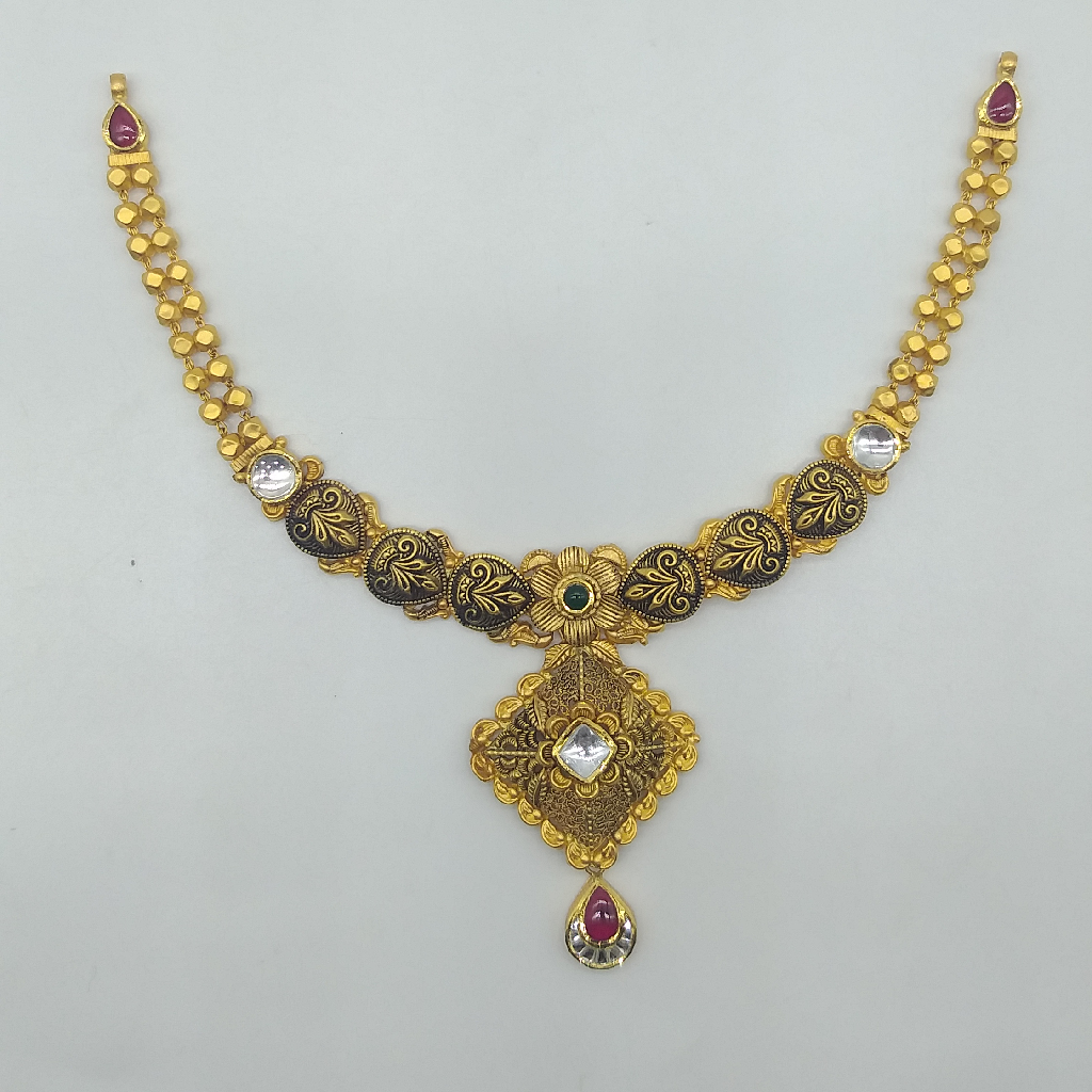 Gold Antique Necklace set