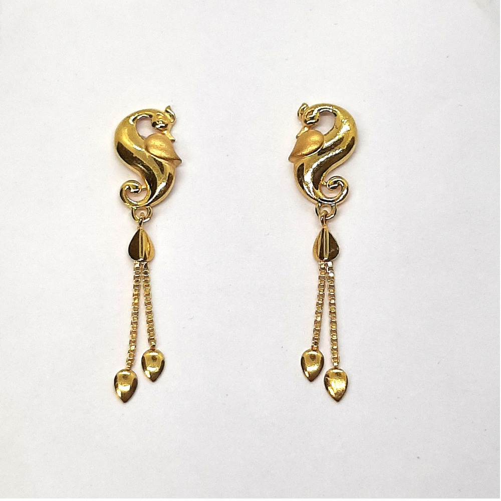 Plain gold necklace set sk-n004