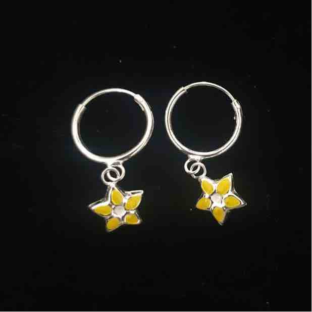 925 silver charms Bali (earrings )
