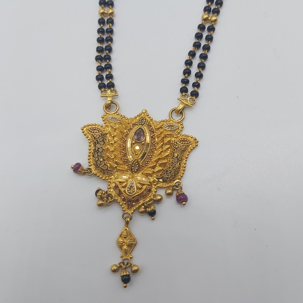Antique look bridal mangalsutra