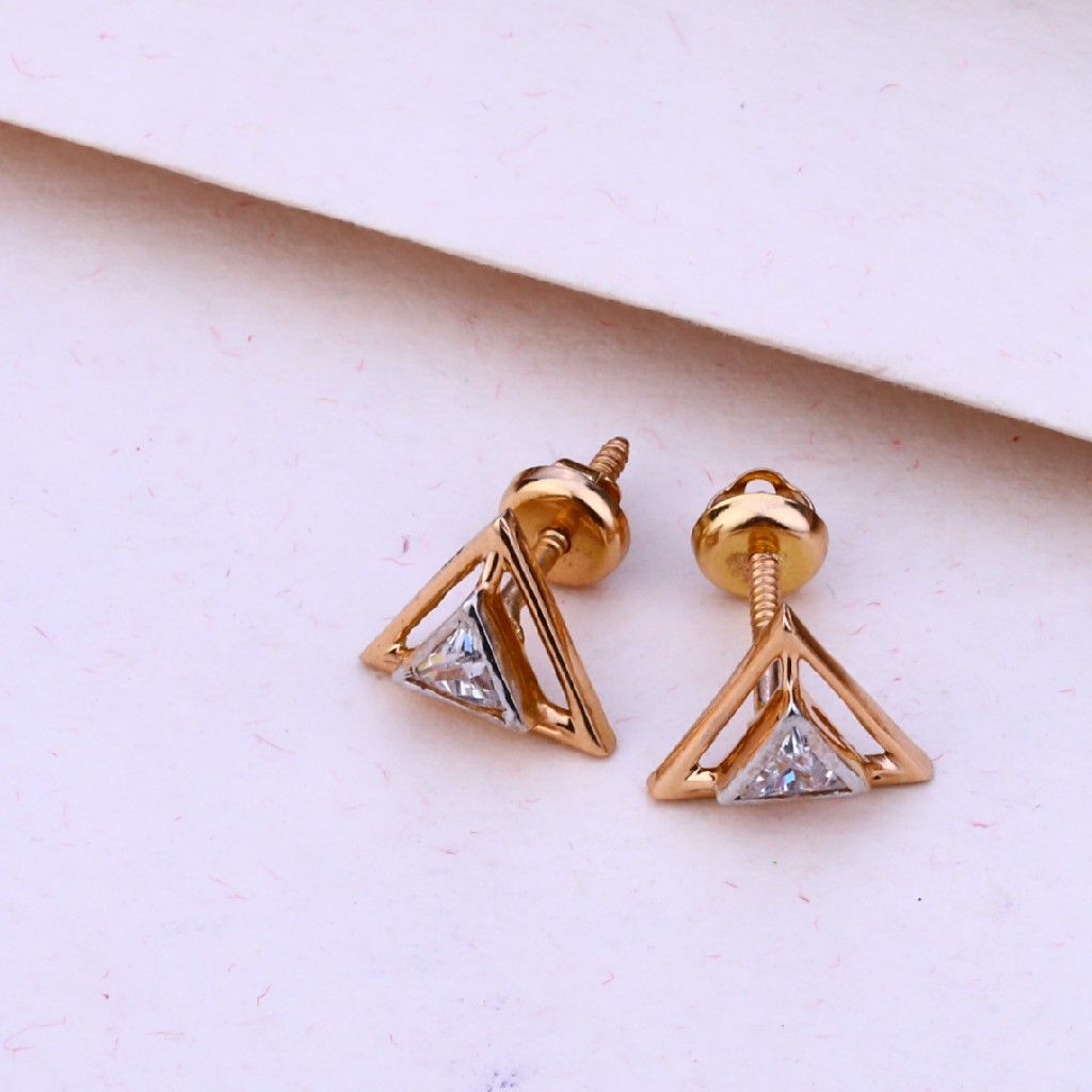 750 Rose Gold  Women's Classic Pendant Set RPS94