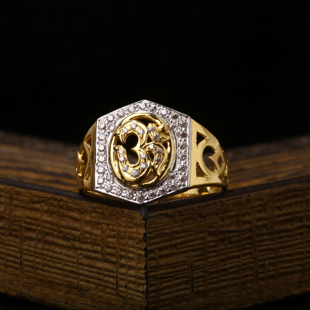 22ct Cz Gents Rings