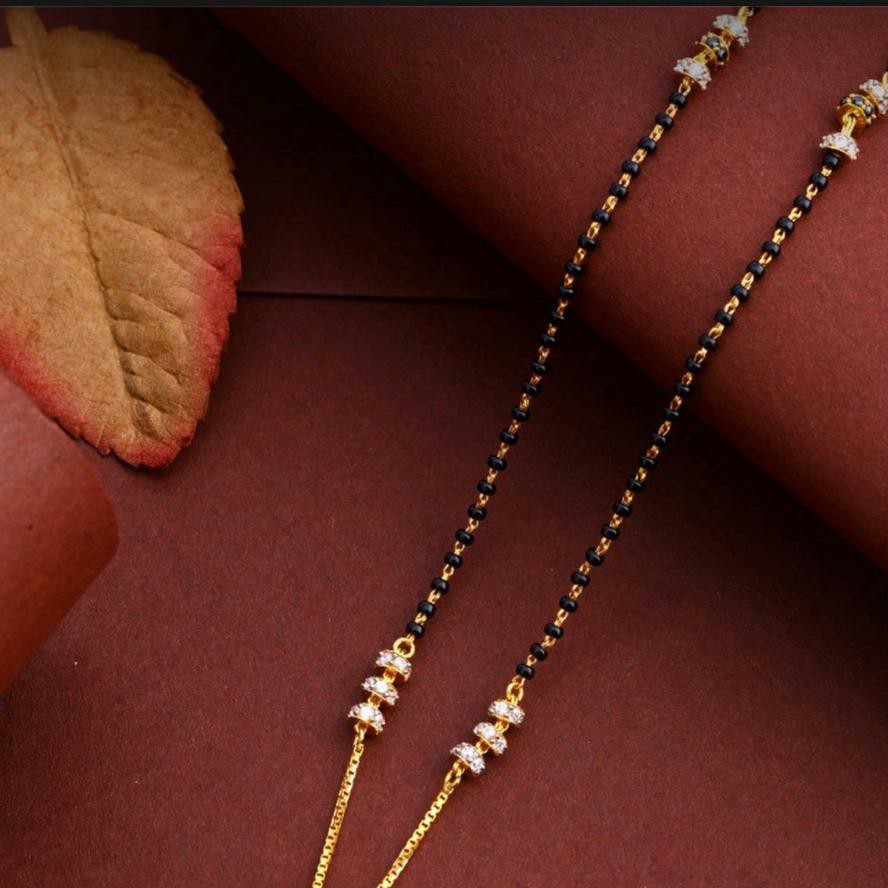 22KT/ 916 Gold fancy hanging festival mangalsutra for ladies