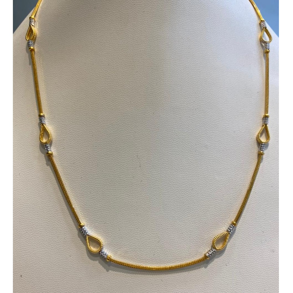 22KT Gold Fancy Cocktail Chain
