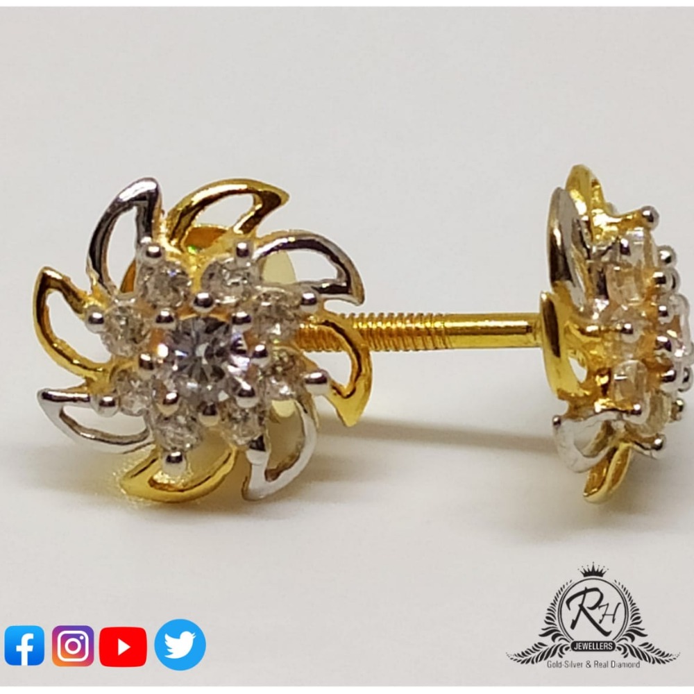 22 carat gold ladies earrings RH-ER562