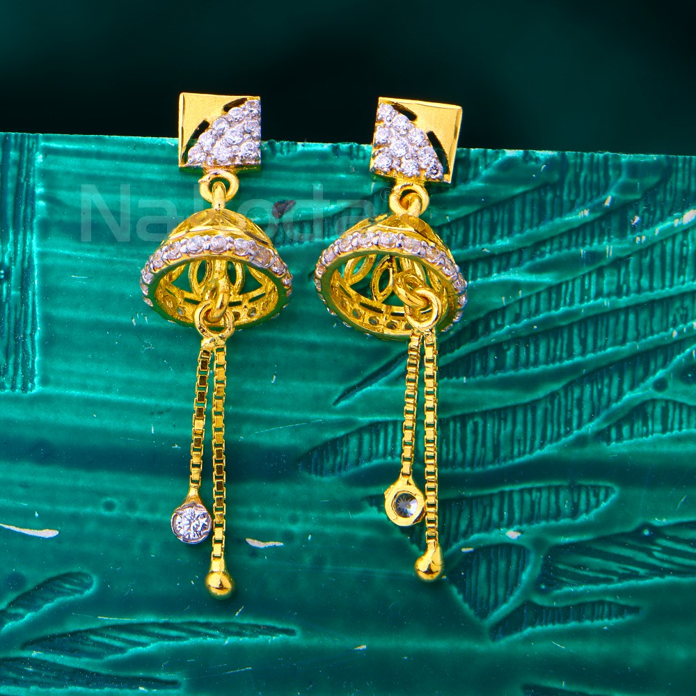 916 Gold Ladies Stylish Jhummar Earring LJE483