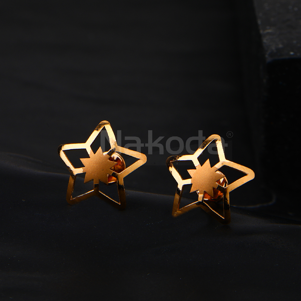 18KT Rose Gold Gorgeous Ladies Earring RE229