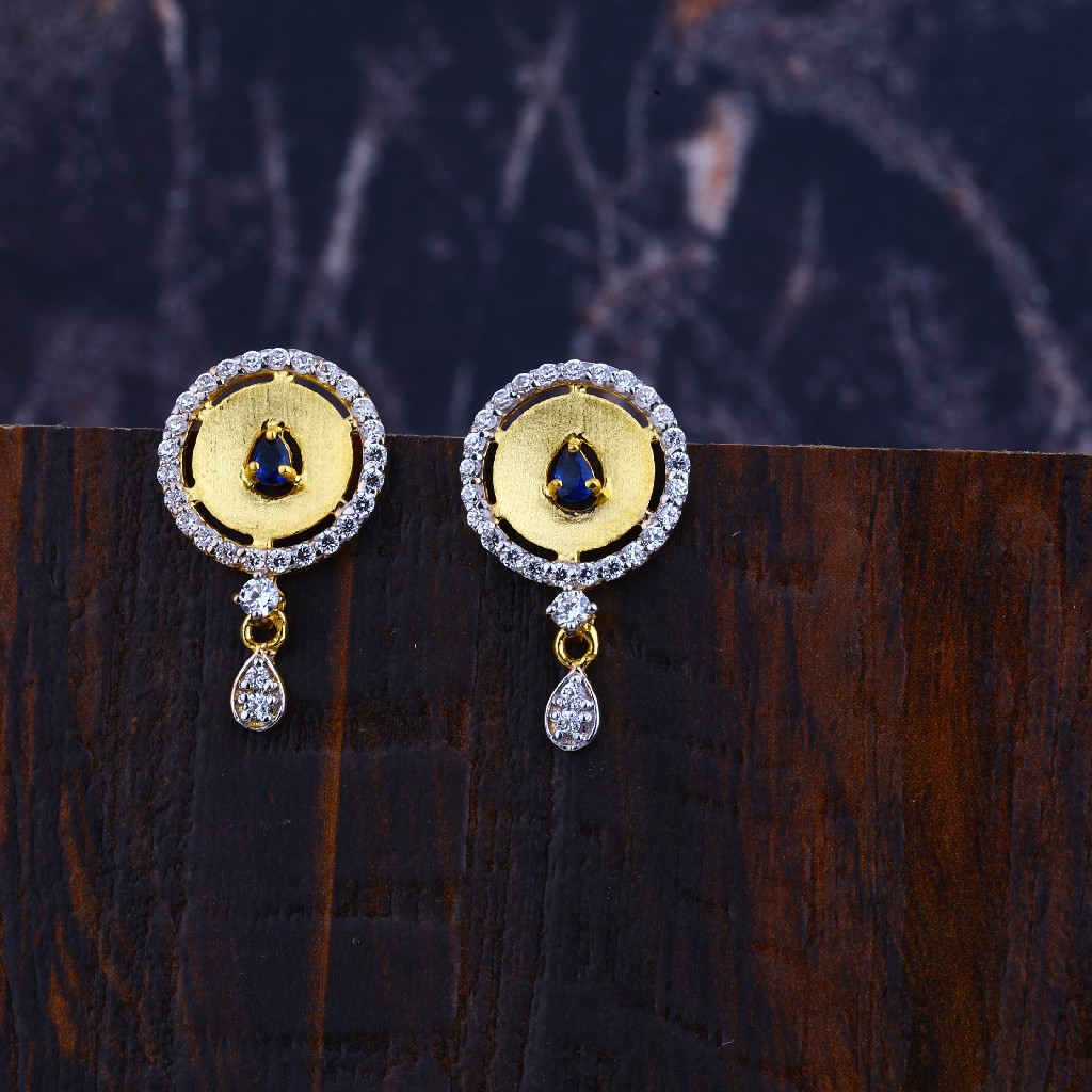 916 Gold Exclusive  Hallmark Earring LFE298