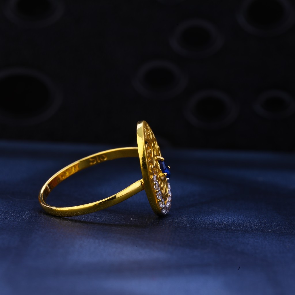 22kt Gold Designer Ladies Ring LR109