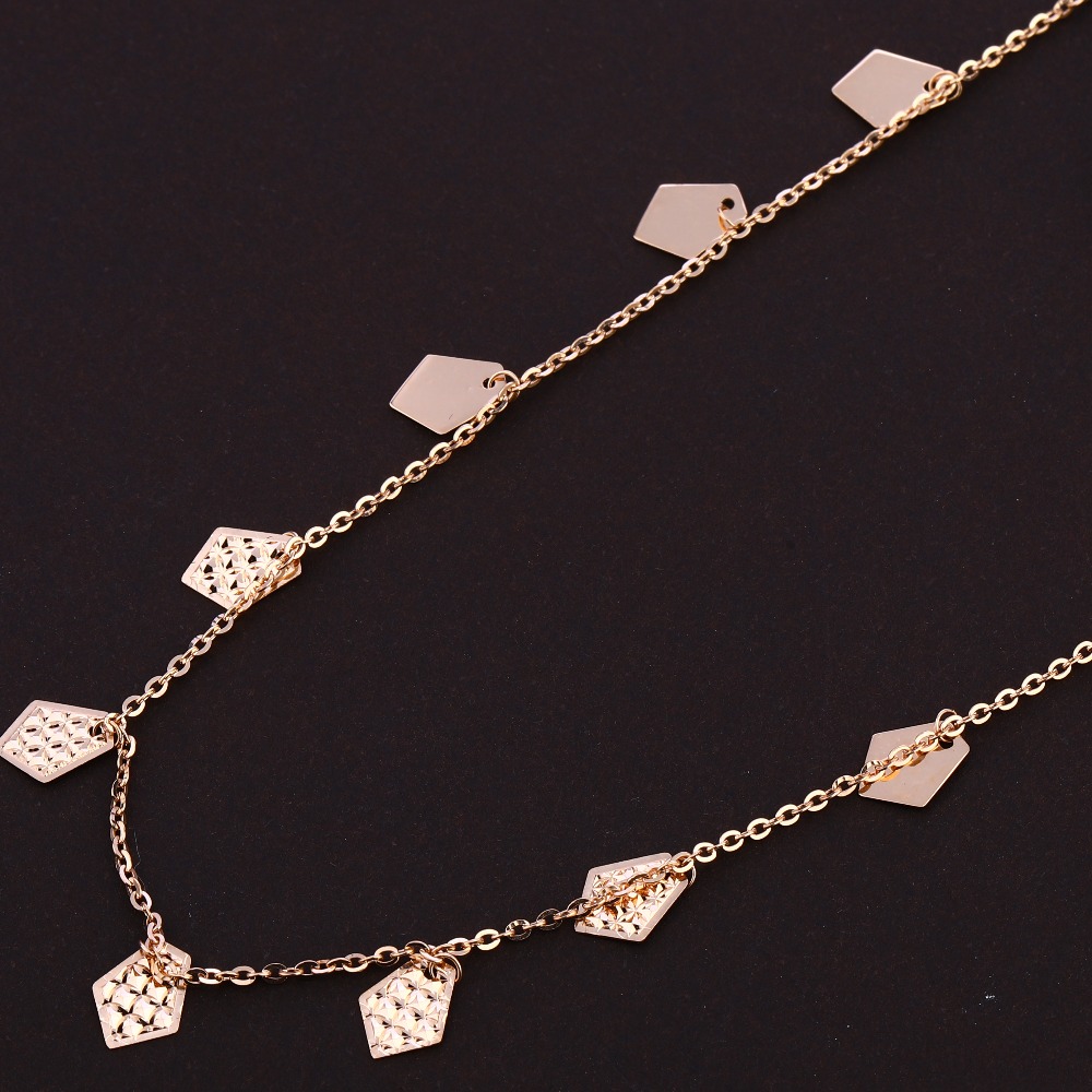 18kt Rose Gold CZ exclusive Necklace Tanmaniya RTM366