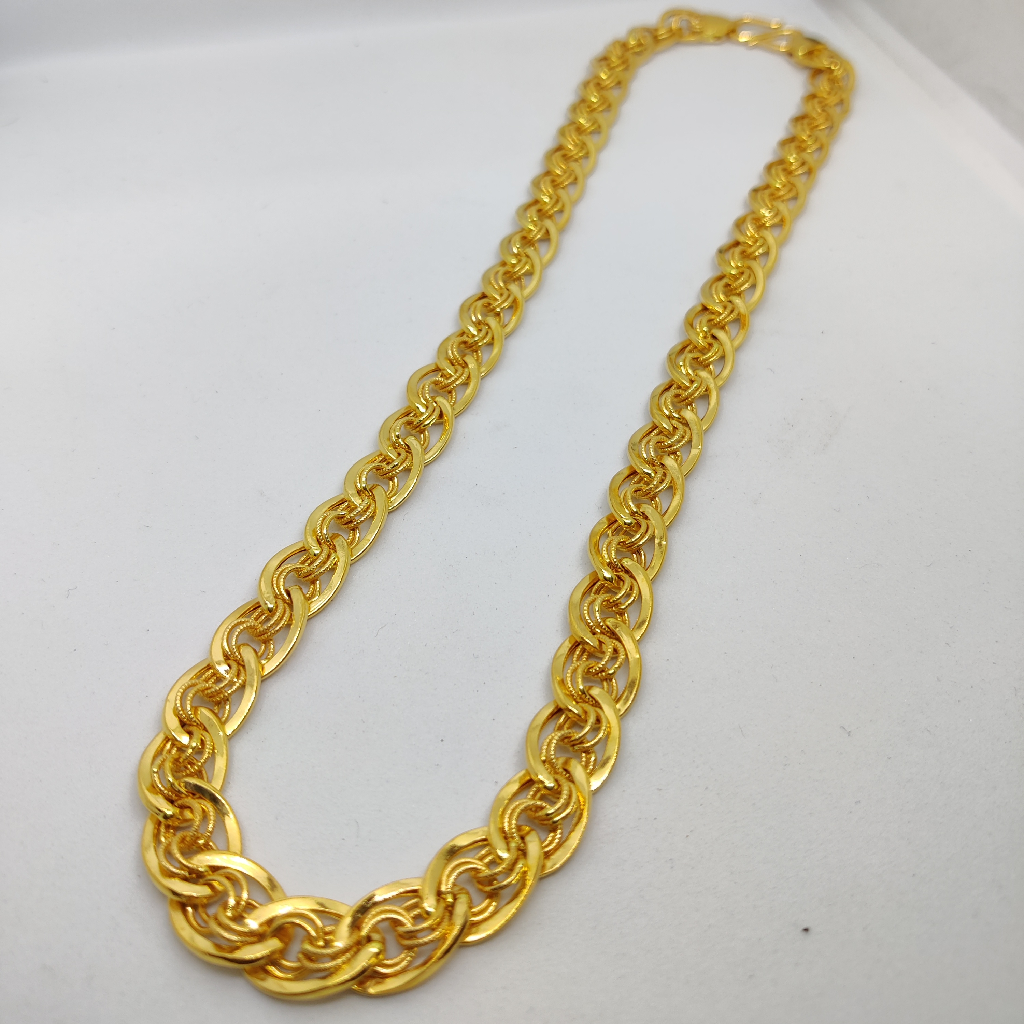 916 gold fancy gent's italian chain