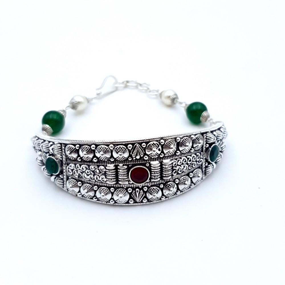 925 sterling silver enduring bracelet