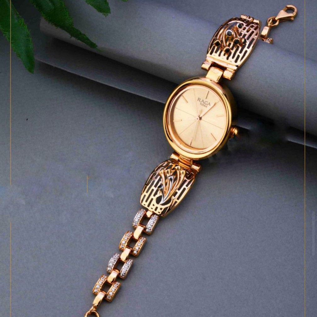 18KT Rose Gold ethically festival watch for ladies