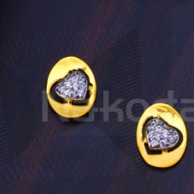 22KT Gold CZ Hallmark Stylish Ladies Fancy Pendant Set FPS548