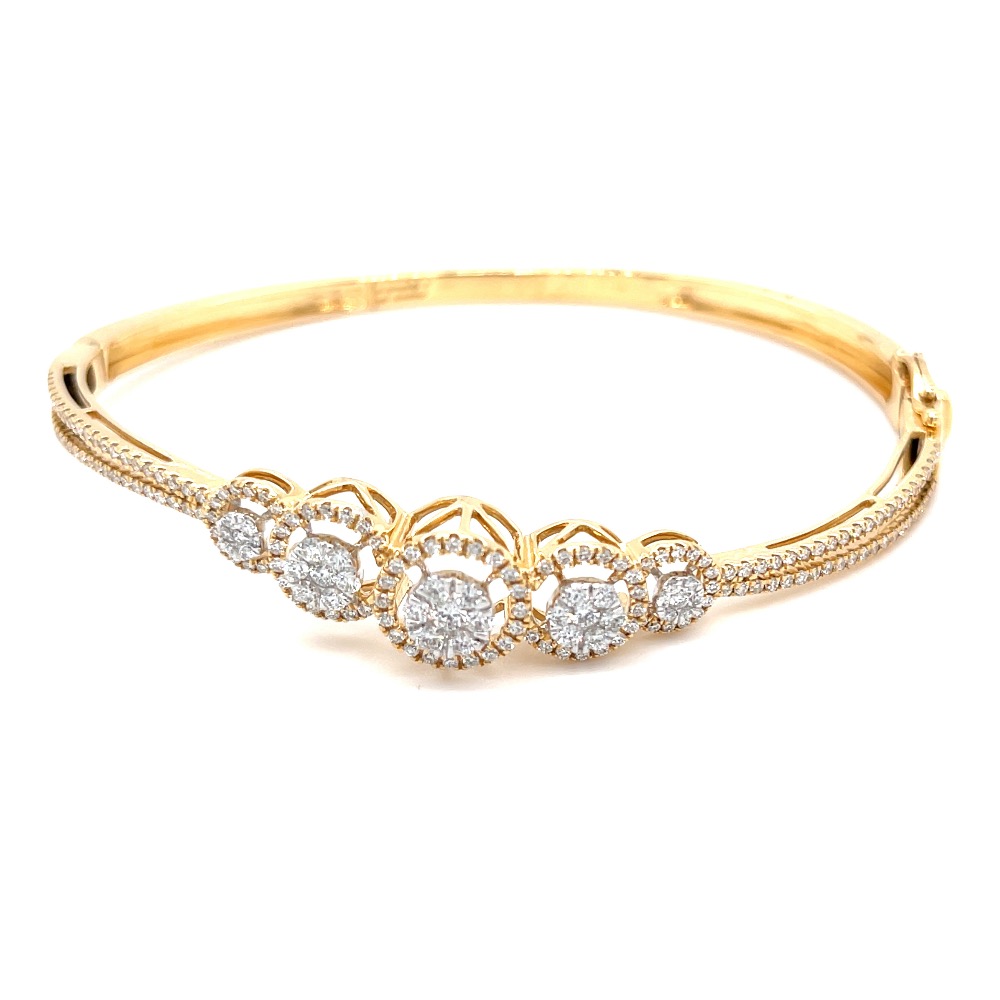 7 Round Bezel Set Diamond Tennis Bracelet  Baileys Fine Jewelry
