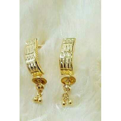 Elegant and Stylish J Hoop American Diamond Earrings For Women  Girls   Ear Tops 