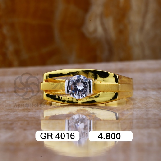 22K(916)Gold Gents Diamond 