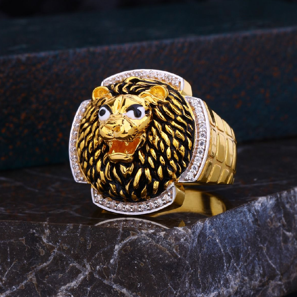 Buy quality 22K Gold Fancy Gents Ring MGA - GRG0237 in Amreli
