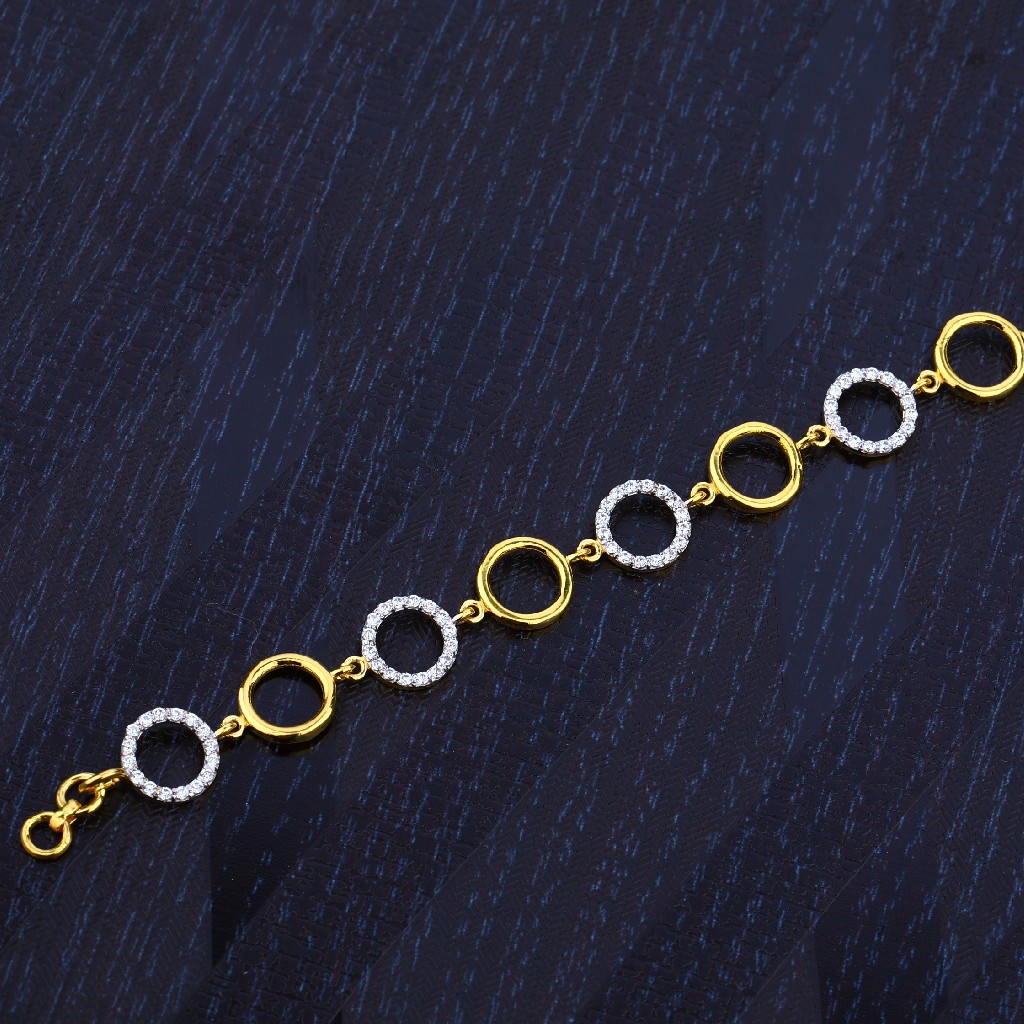 Buy Designer Gold Bracelets Online in India  Gold Bracelets for Women at  Gehna