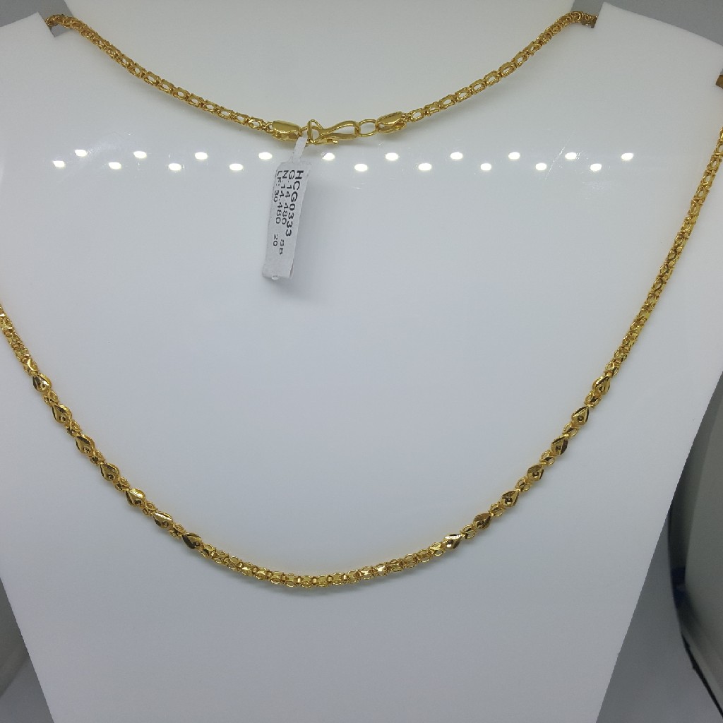 916 gold Handmade Chain HCG