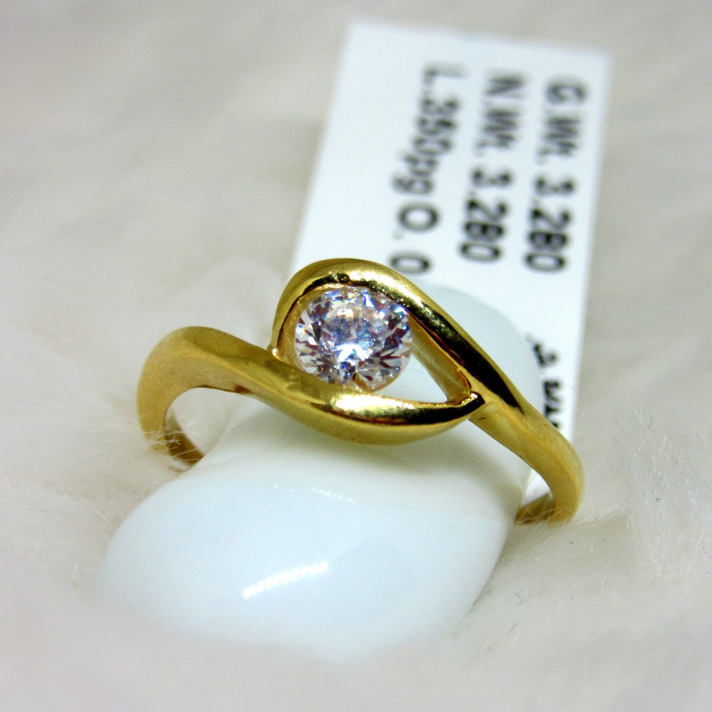 2 carat single stone diamond ring