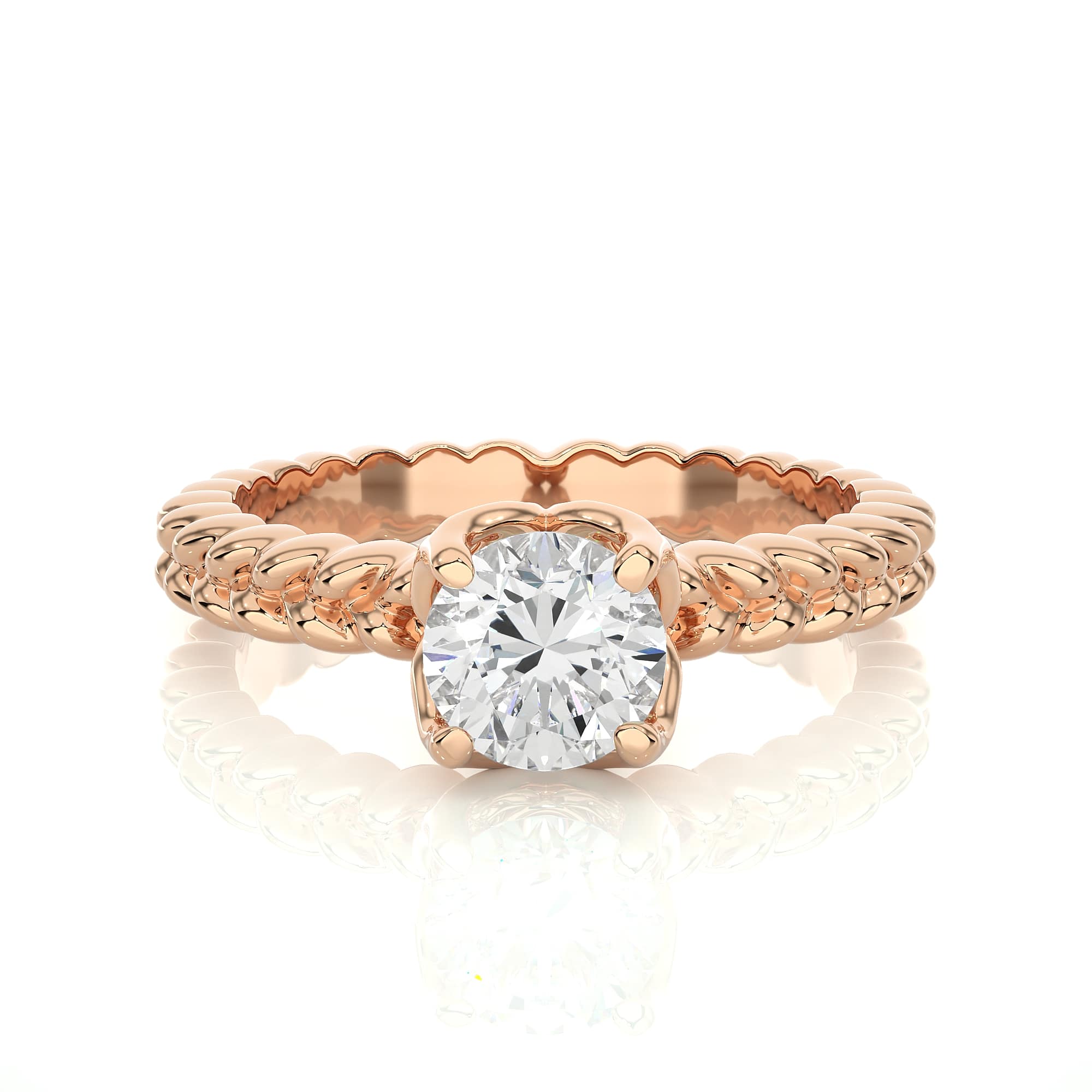 Dazzling Solitaire Ring RG