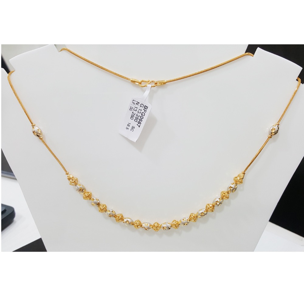 22KT Gold Attractive Bombay Fancy Chain