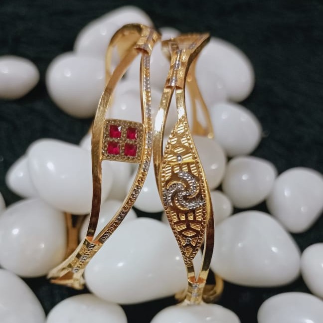 22K Gold Classic Coper Kadli Bangle