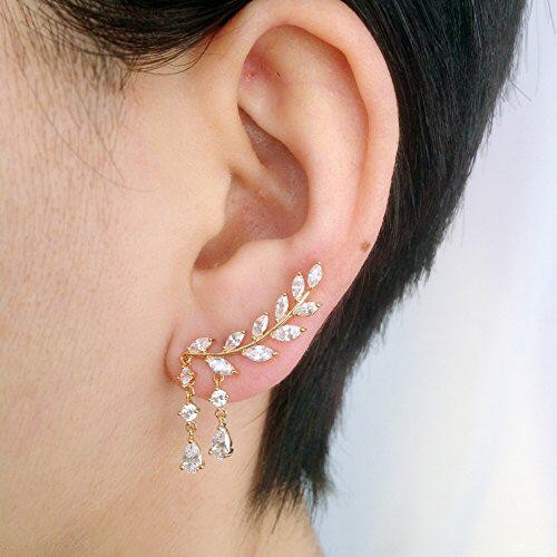 Ear Wrap Cuff Earrings-sgquangbinhtourist.com.vn