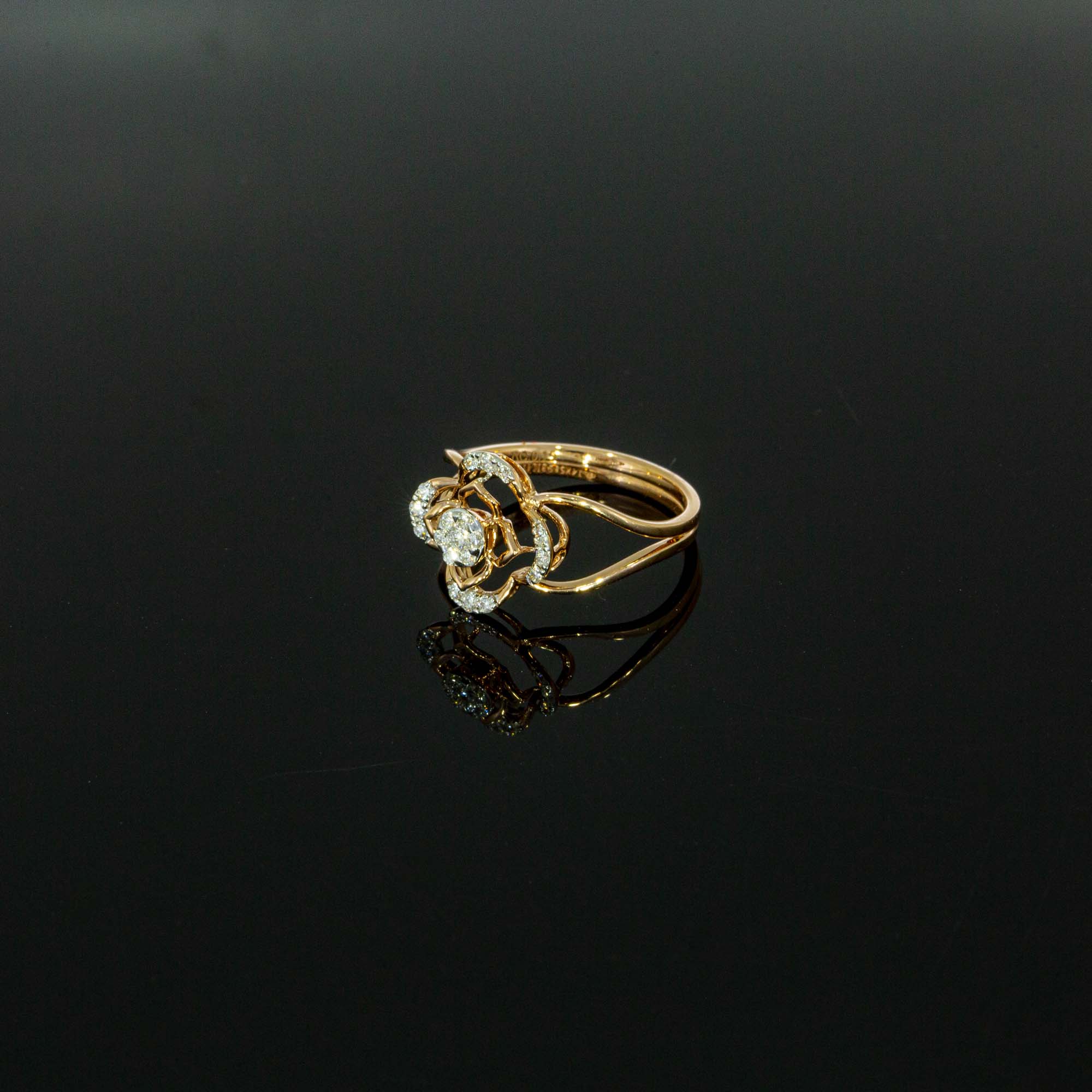 Womens Solid Wedding Band 14k Yellow Gold Diamond Cut Ring Satin Design 4  mm | eBay