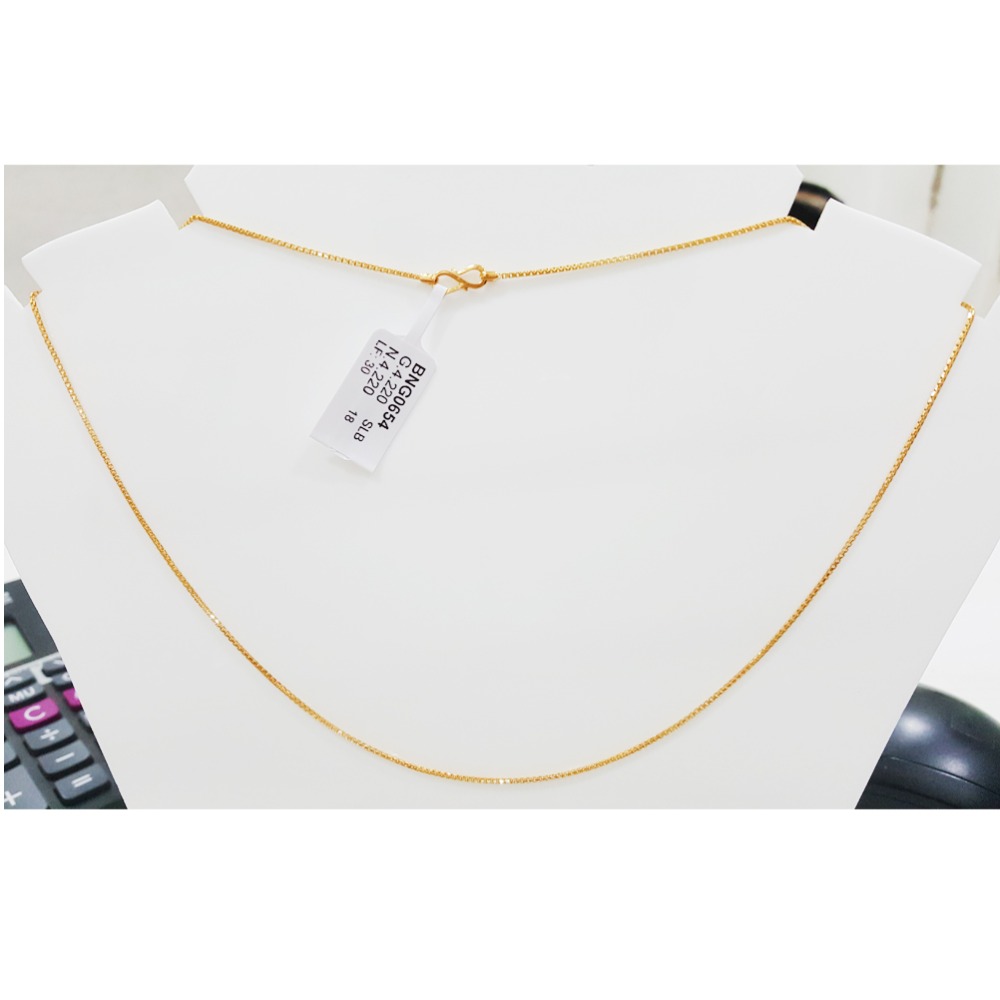 22KT Gold Stylish Bombay Fancy Nice Chain