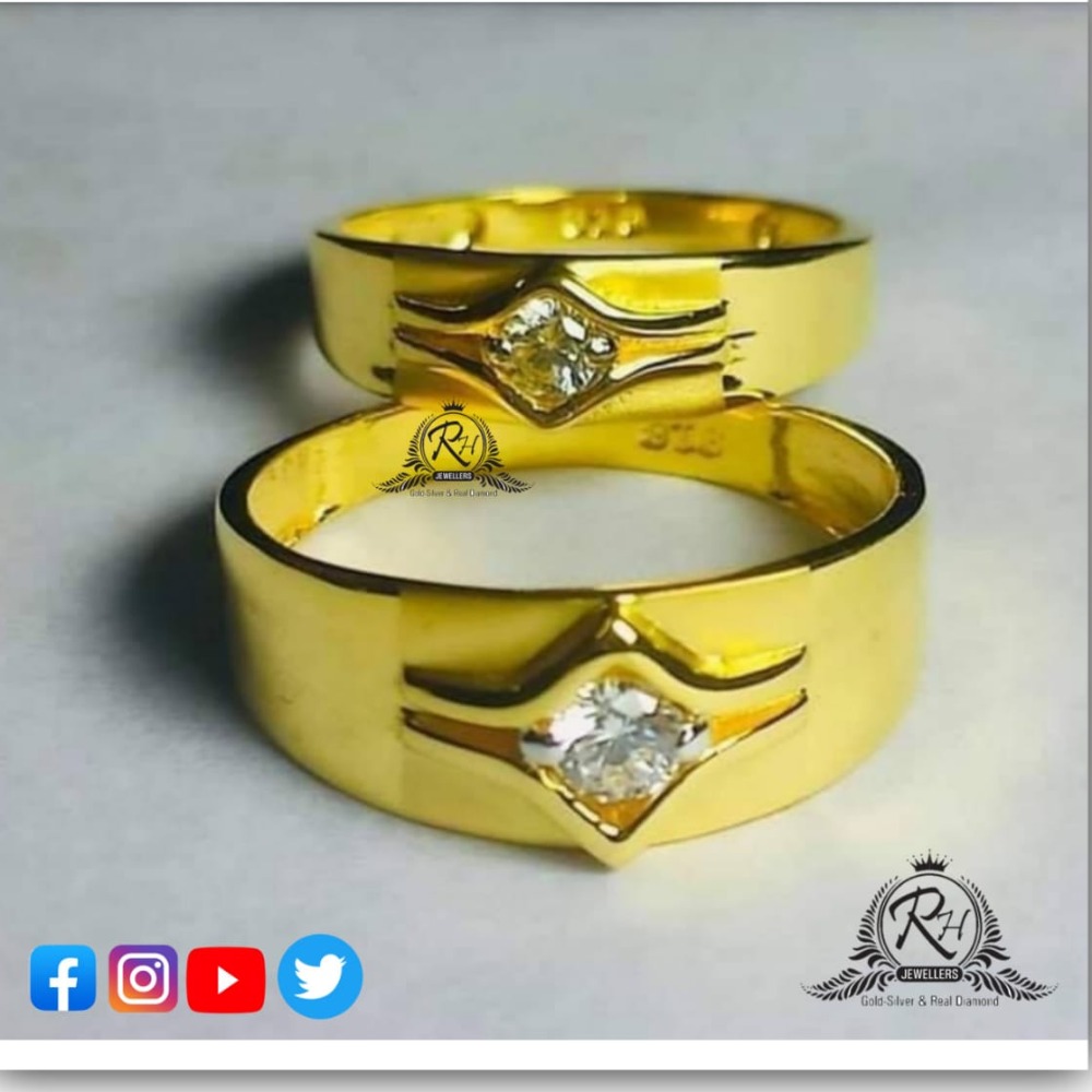 22 carat gold fancy couple rings RH-CR246