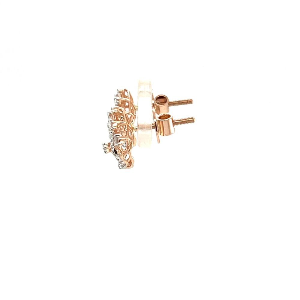 A Statement of Style and Sophistication Diamond Stud Earrings
