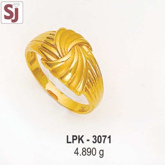 Ladies Ring Plain LPK-3071