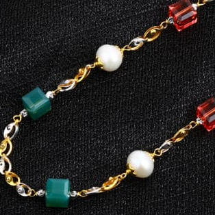 22KT Gold Antique Exclusive Ladies Chainmala AC243