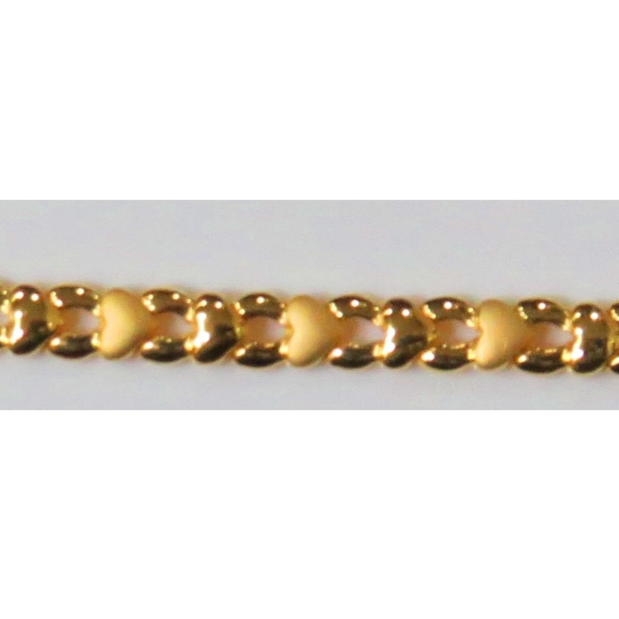 22kt Gold Cz Casting Ladies Bracelet
