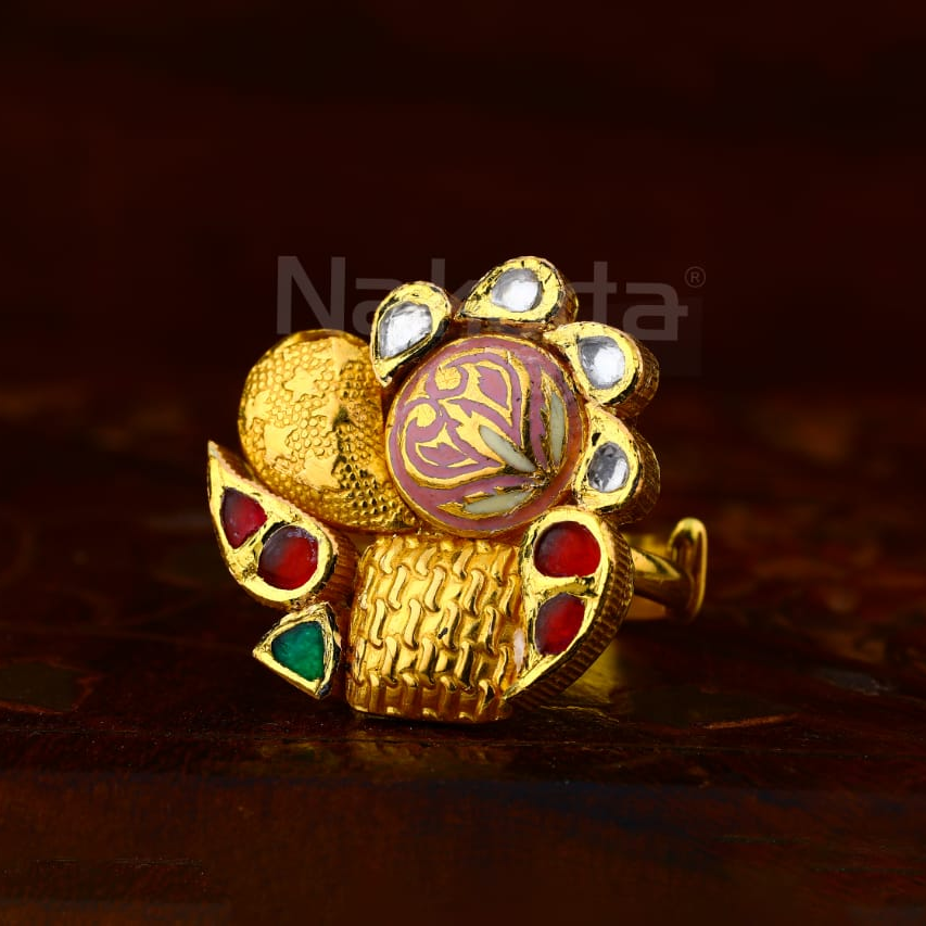 916 Gold Hallmark Ladies Antique Ring LAR329