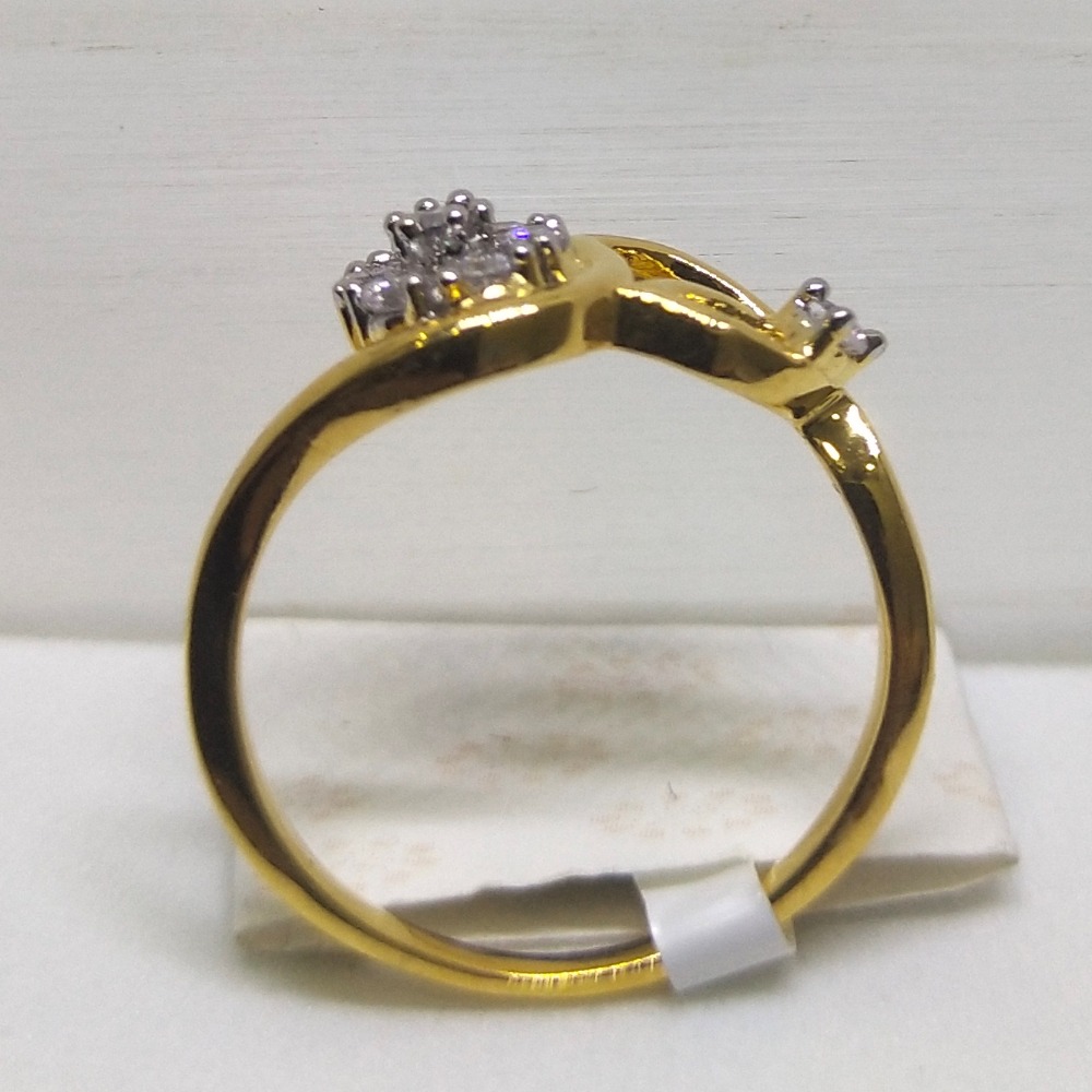 22K cz diamond ring