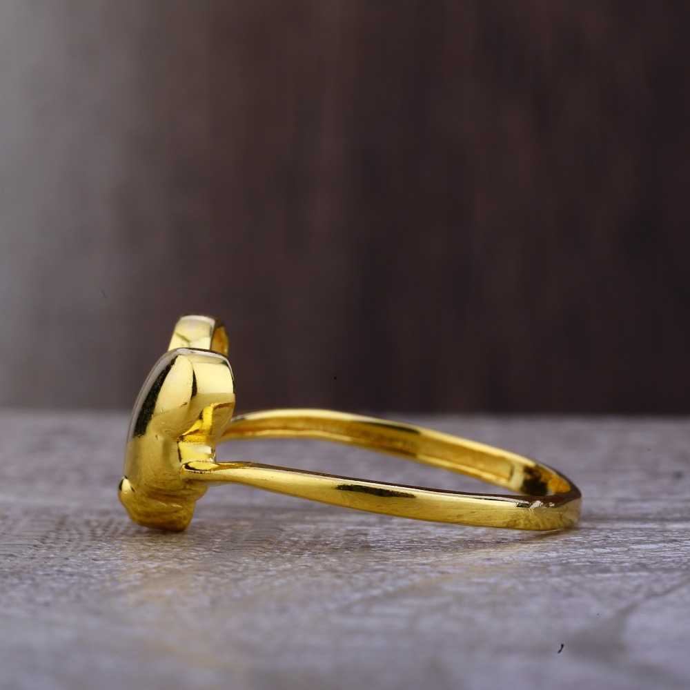 Ladies 22K Gold Designer Fancy Ring -LPR94