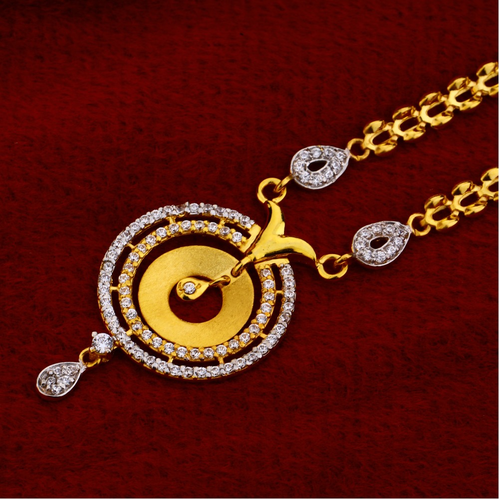 22ct Gold Hallmark Designer  Chain Necklace CN135