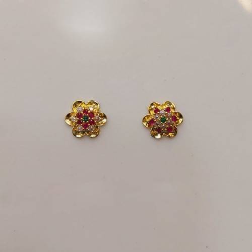 Gold Dazzling Design Casual Earring