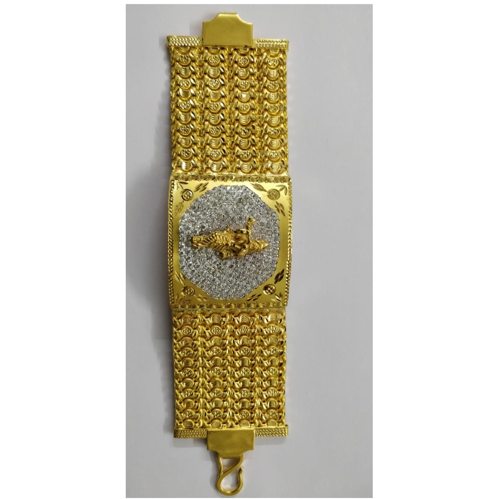 22K/916 Gold Designer Gents Bracelet
