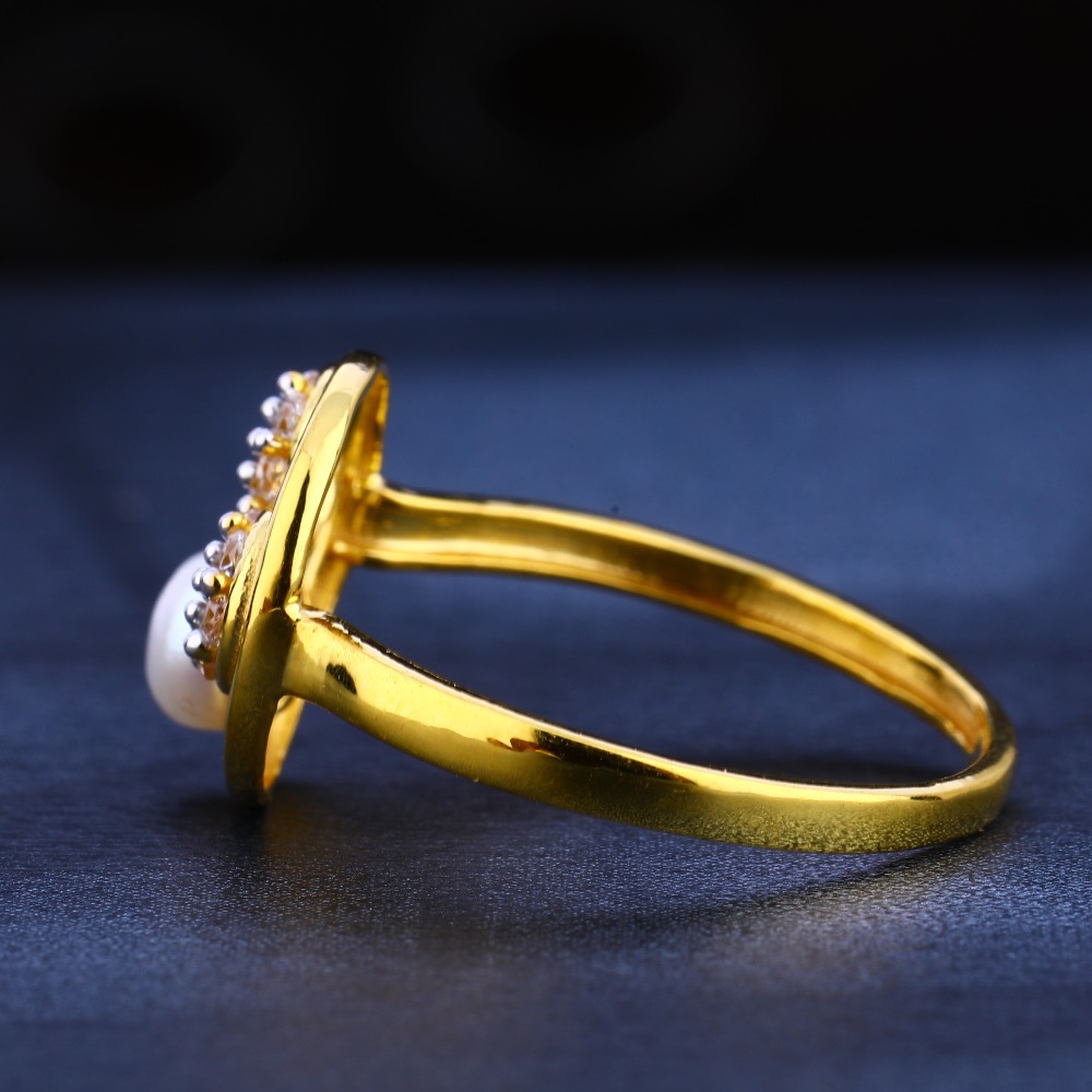 22KT Gold Women's  Gemstone  Ring LR566