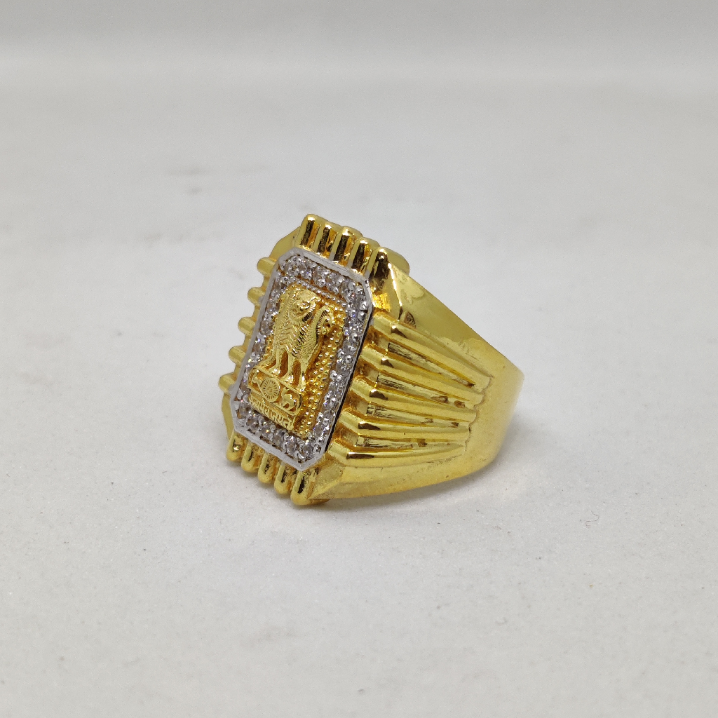 Buy quality Gold Om Design Ring in Ahmedabad