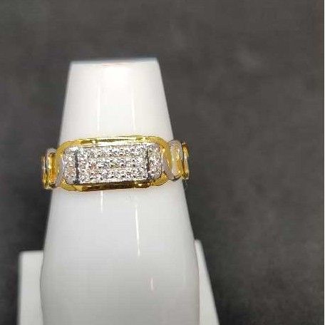 916 Men's fancy gold ring
